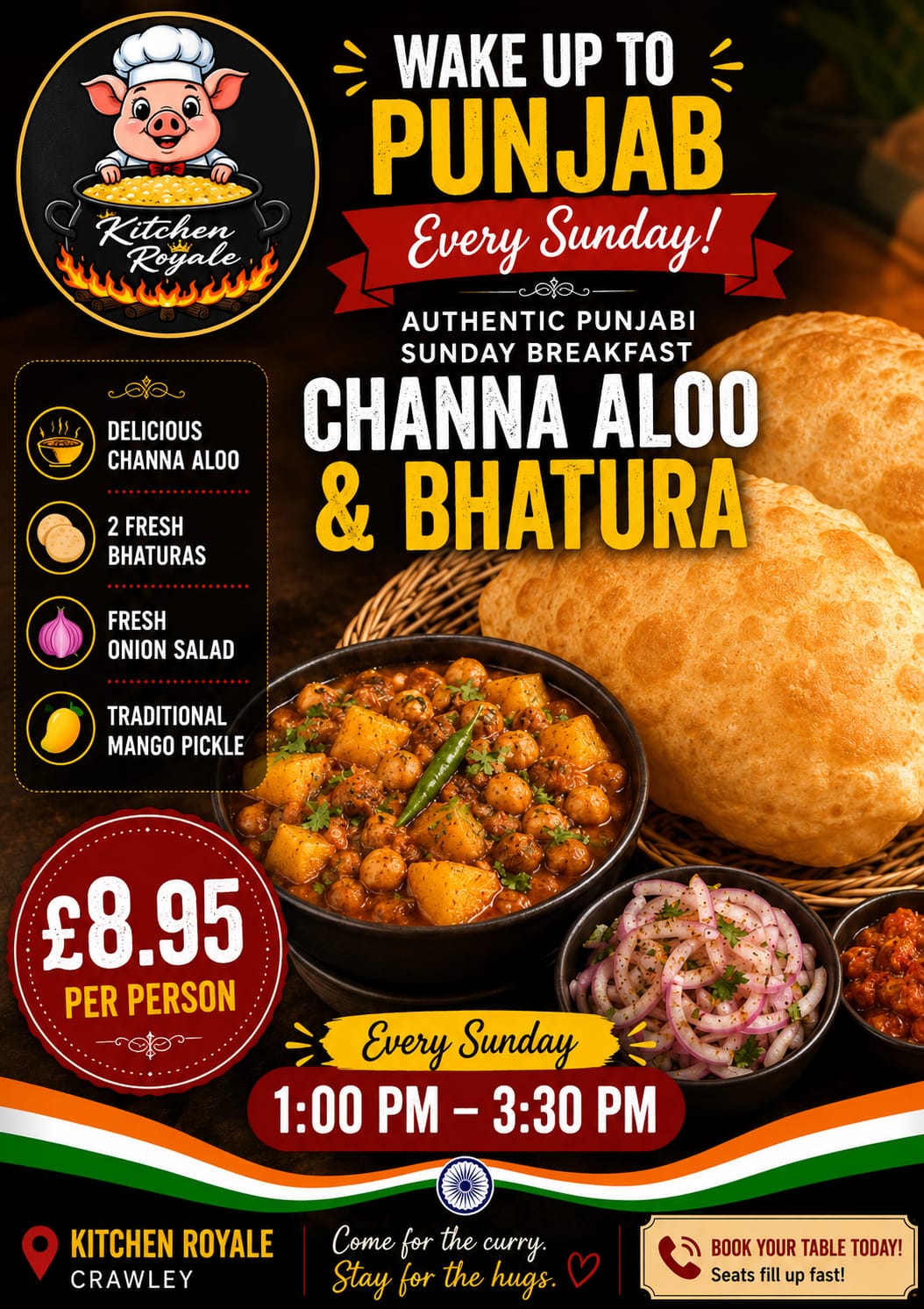 wake up to Panjab every sunday offer